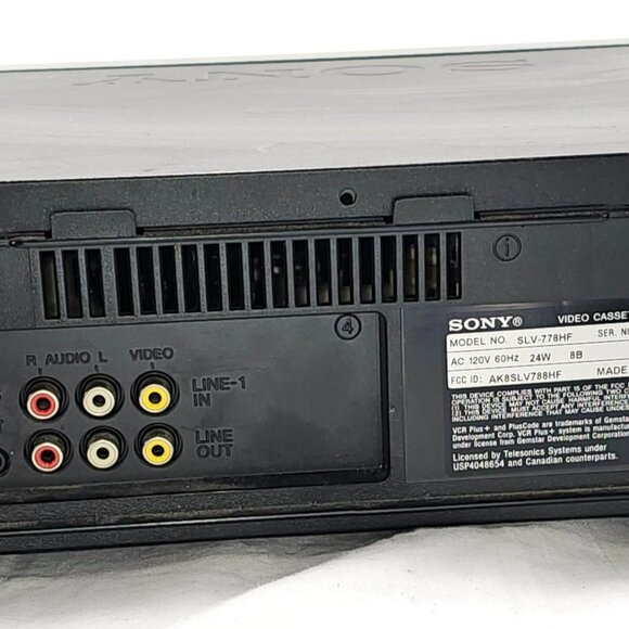 Sony VHS VCR SLV-778HF 4 Head HiFi Video Cassette Recorder Tested Working - Picture 2 of 14